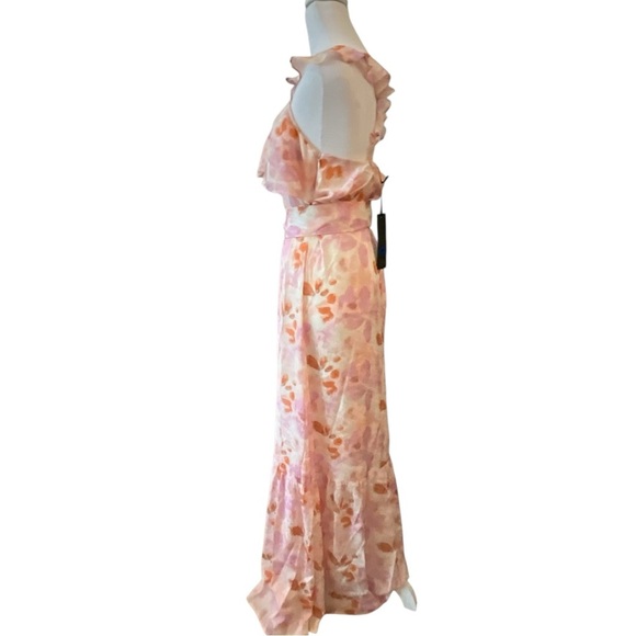 House of Harlow 1960 Pink Floral Maxi Dress - Picture 7 of 9